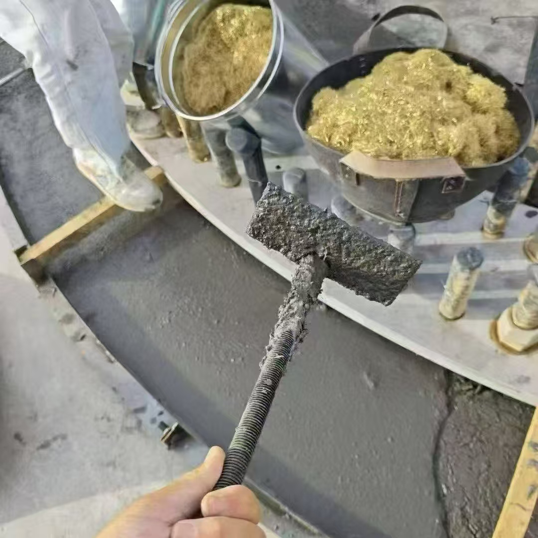 定边C120钢纤维高强无收灌浆料 轧机压缩机汽轮机发电机锻压设备底座灌浆材料